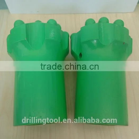 R32 , T38 reaming bit 12degree / pilot adapter 12 degree for rock drilling