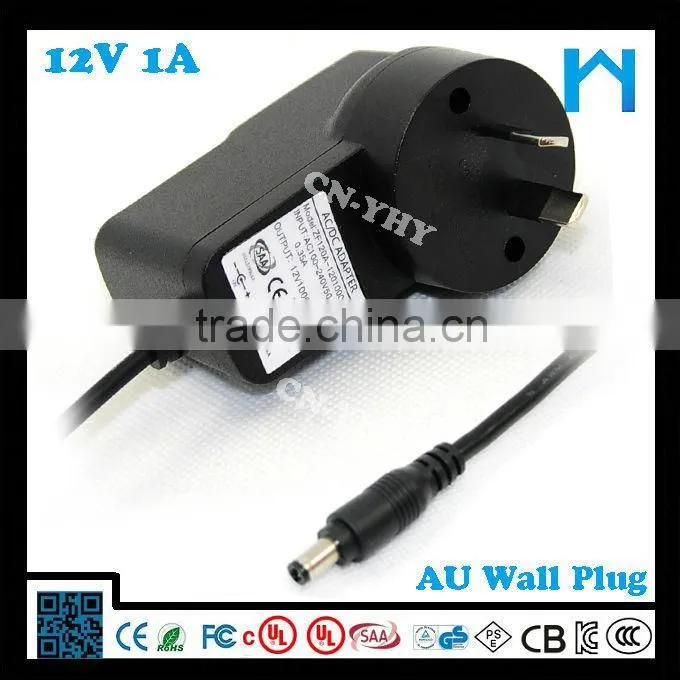 ac adapter 10v 1.3a 13w with UL CE FCC GS SAA