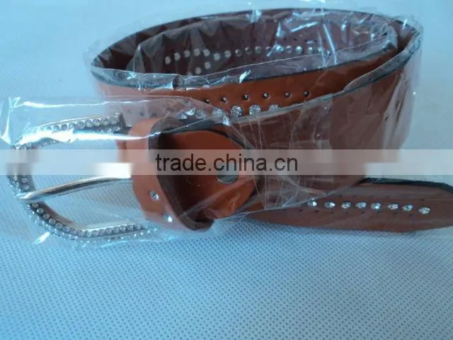 Genuine leather belt women