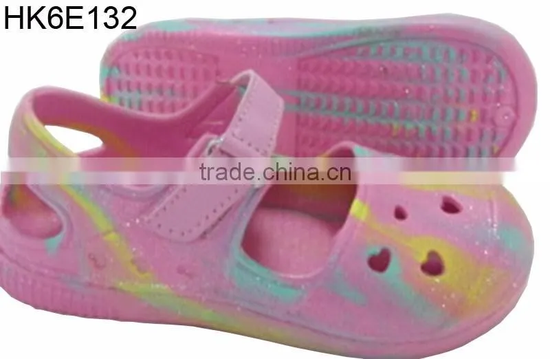 Girl Shining EVA Sandals Fashion High Qulity Beach EVA Clogs Sandals