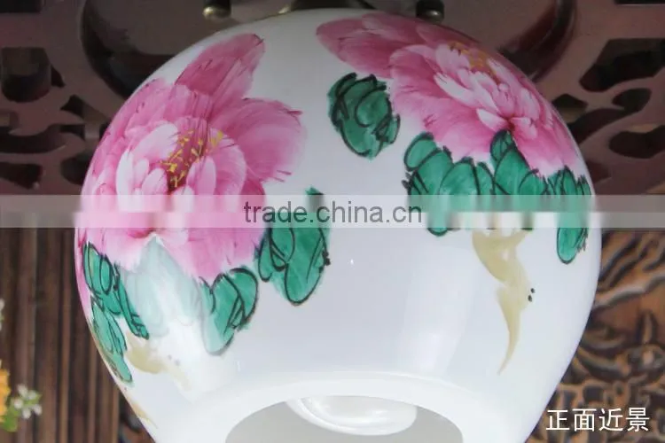 Modern Ceiling lighting Antique ceiling down light Fixture Design Porcelain Wooden Jingdezhen Dining Room Hotel ceiling lights
