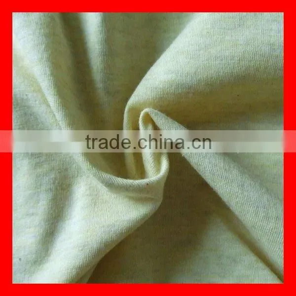 Knitted Cotton Melange Yarn Fabric