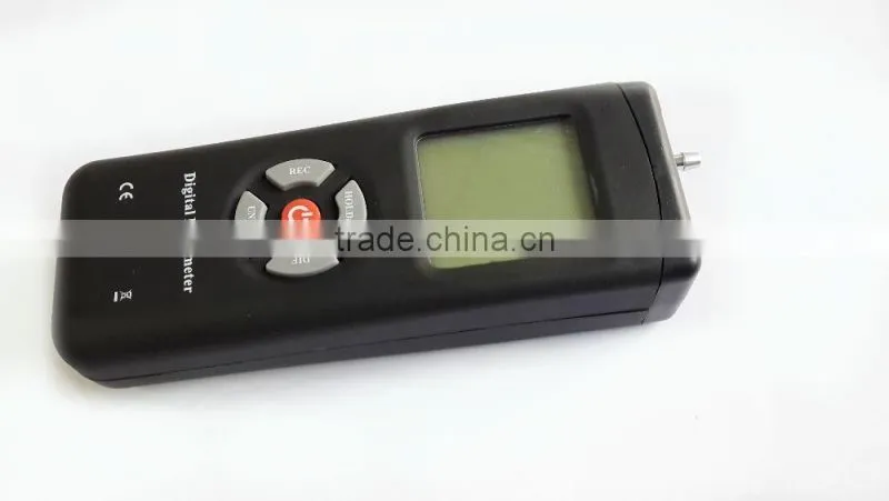 2015 newly large LCD air digital pressure manometer 2Psi/13.79kPa with lowest price TL-100
