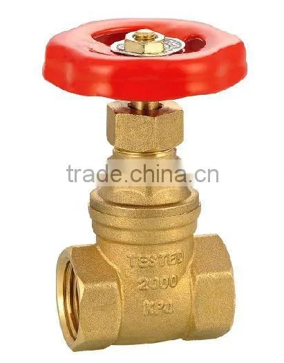 JD-1008 Brass non-rising stem gate valve