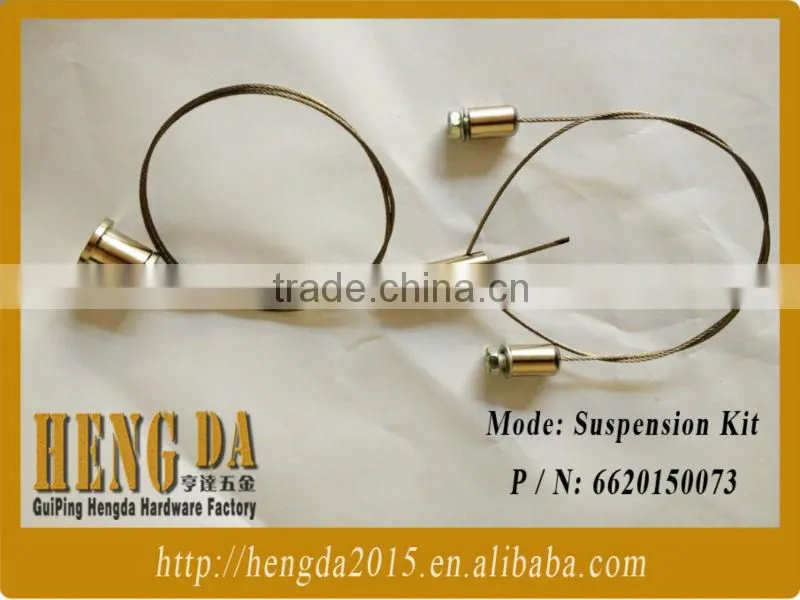 Newly design steel wire rope ceiling light fixture