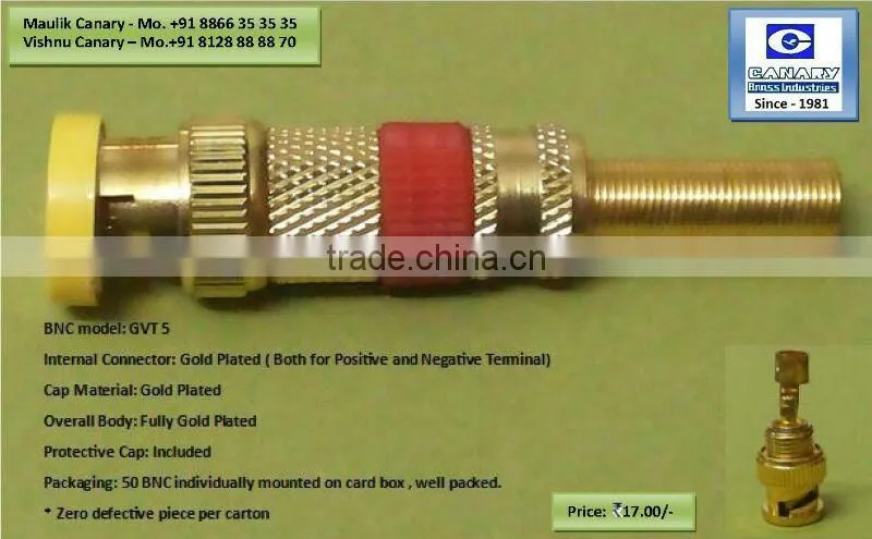 BNC SOCKET SQUARE
