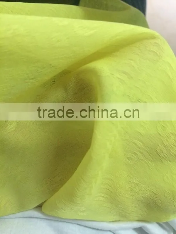 Polyester Jacquard Chiffon Fabric