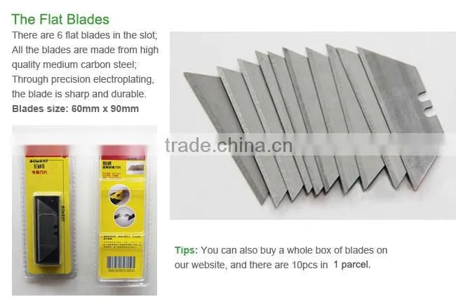 Flat Blades for Bowery Adjustable Fixed Blade Multifunction Craft Cutter