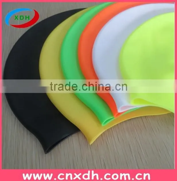 Wrinkle Free Silicone Swimming Cap