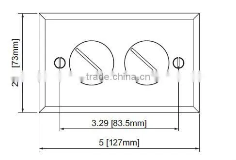 cUL UL Flush rectangular floor mount electrical boxes