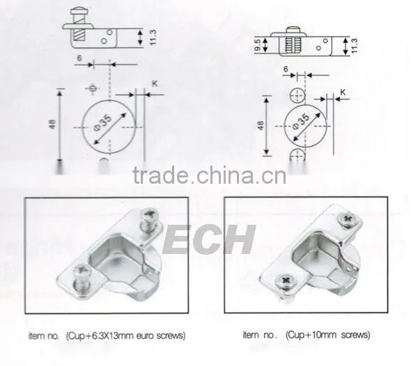 high quality small metal hinge