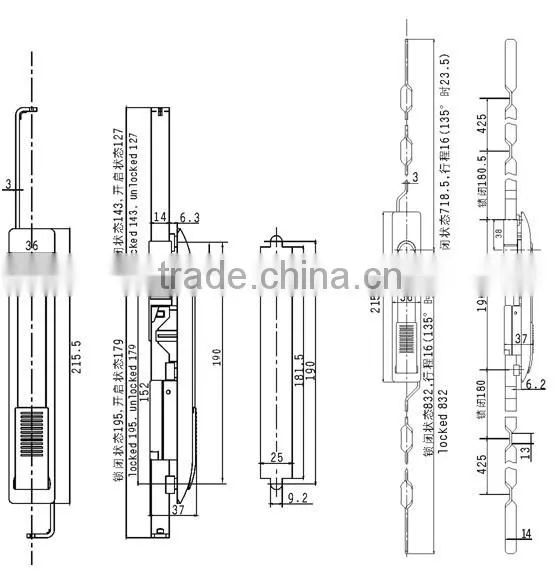Rod control lock