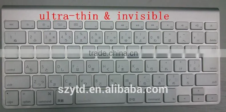 tpu japanese keyboard sticker