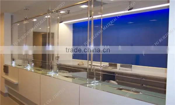 Ballistic Glass Partition For Ticket Counter