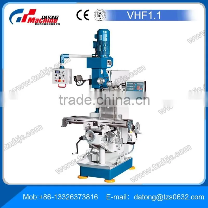 Universal Milling Machine VHF1.1 with more travels and infinitely variable speed