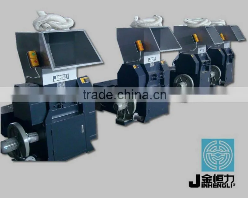 plastic PE PP film crusher with cyclone collector system (BM-400x280)