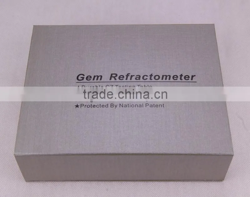 Gem Refractometer with Accuracy of 0.003