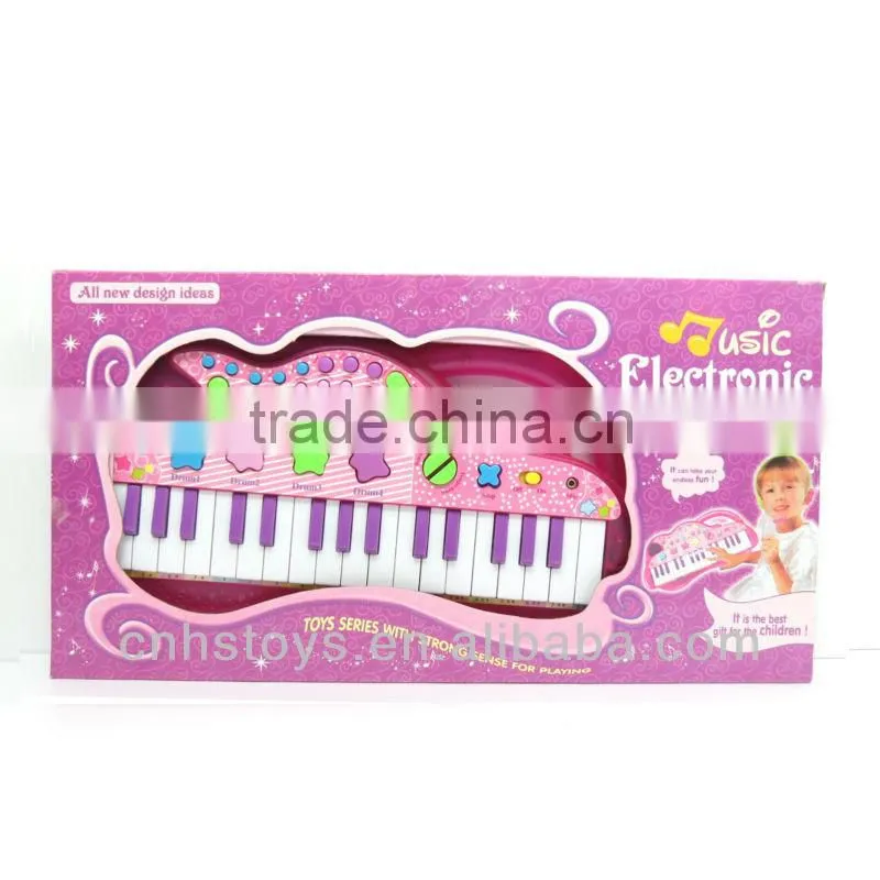 2013 Funny Plastic Organ Toy with Mircophone Musical Instrument
