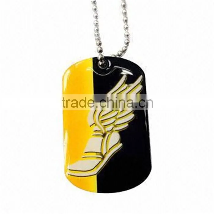 metal dog tag, dolphin pet tag, epoxy dog tag