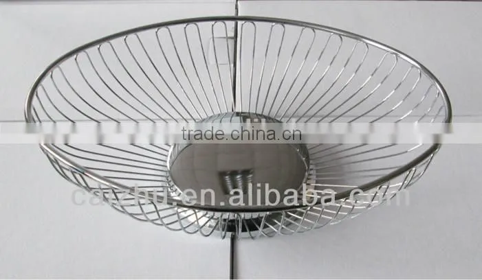 Oval Shape Metal Bread Basket