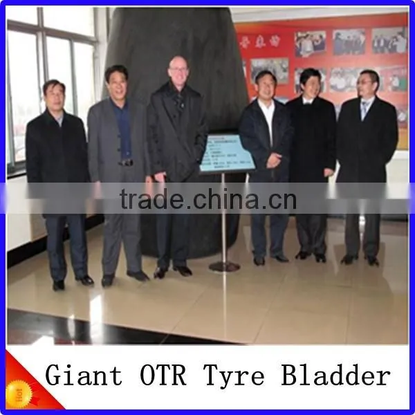 B type rubber tire curing bladder for OTR tyre