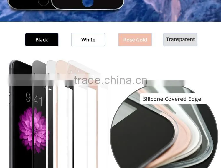 9h anti-scratch 2.5D glass screen protector for iphone 6