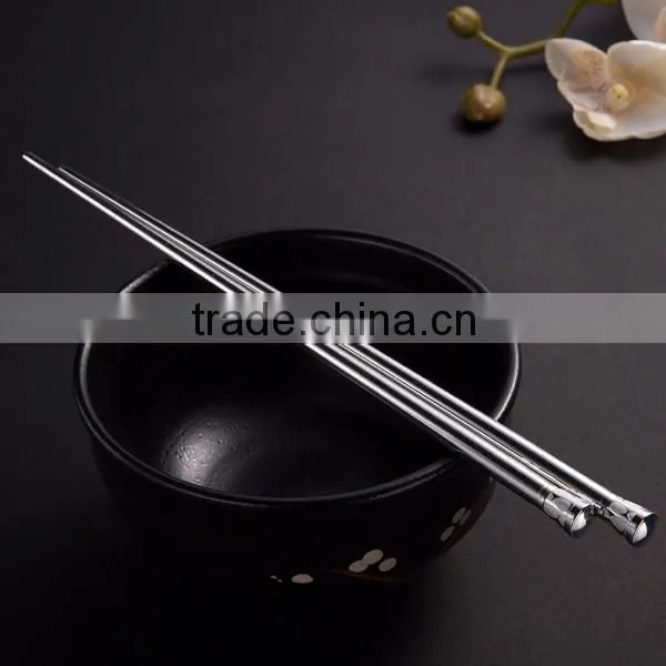 SGS High grade chopsticks silver plated chopsticks OEM with exchangeable head for hotel restaurant household wedding gift