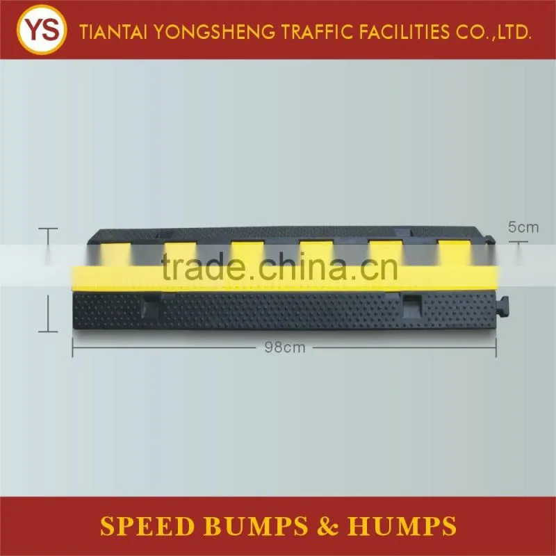 3 Channels Rubber cable protection cover