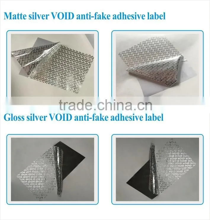 hot sale Eco-friendly Self adhesive easy to scratch off stickers, peelable sticky label in Lidun brand