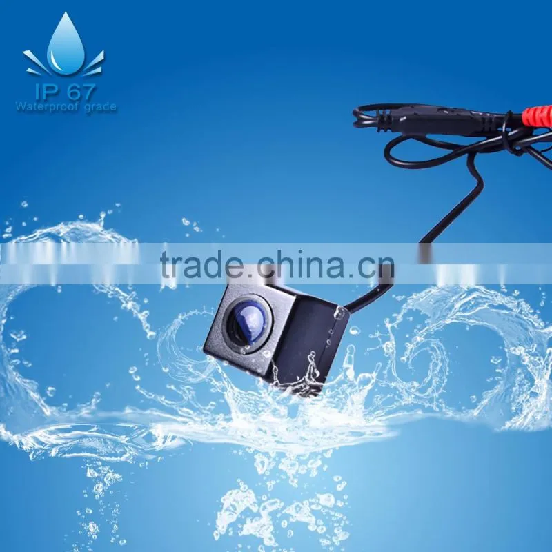 Mini Square Night Vision Car Rear View Backup Reverse Camera, Bracket Mounting Reversing Camera
