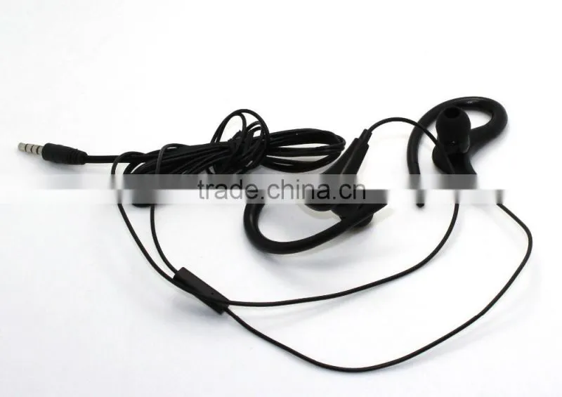 Earhook! black in ear earbuds popular earphone wired good sound