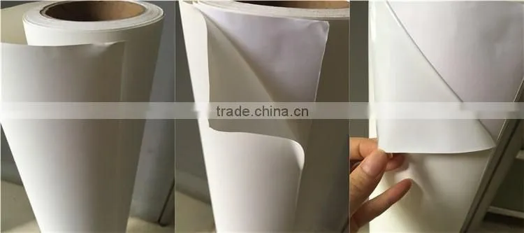 White PU Heat Transfer Printing Film For T-shirt & shoes, Clothing application