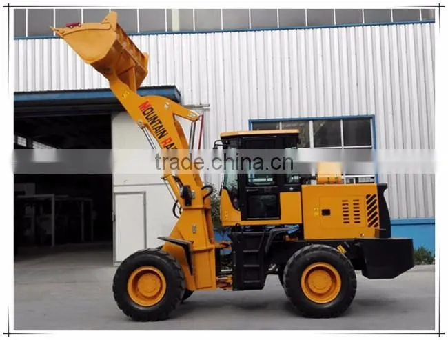 2 ton sugarcane grab wheel loader with weichai deutz engine