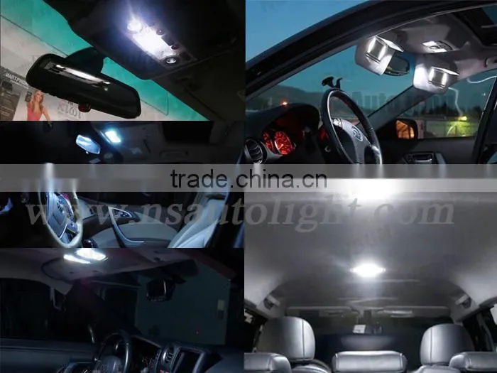 9-16V DC 5050SMD 7000K xenon white E39 led dome light for BMW Car LED Dome Roof lamp