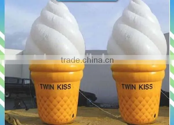 2015 hot sell Inflatable Ice Cream Balloon Advertising Promotion for Sale