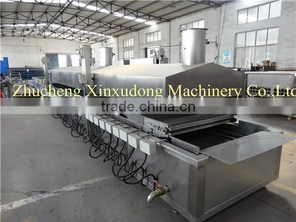 XDL-8500 industrial automatic continuous fryer/frying machine with CE certifcate