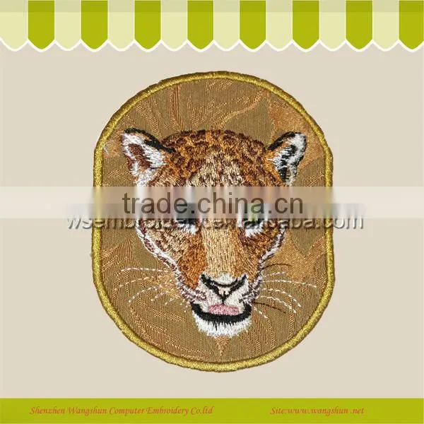 High Quality New Design Embroidered Chenille Patches