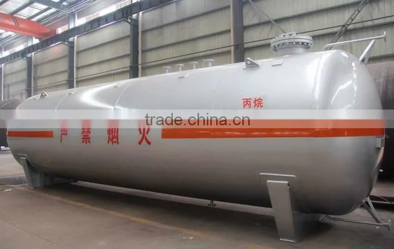 High Quality and High Pressure Horizontal Gas Tank Price