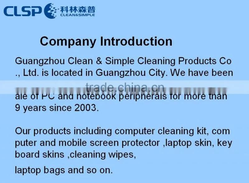 Professional and Hot selling big volume 200ml solution for computer/laptop/LCD screen cleaning kit