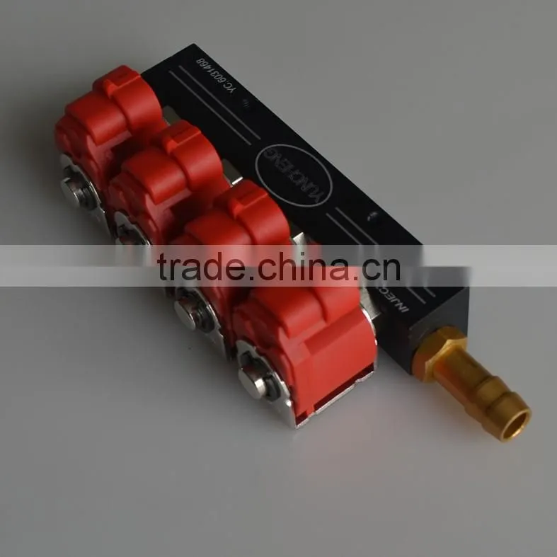 cng/lpg common rail injector parts , lpg/cng injector rail