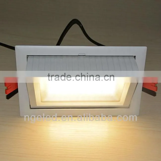 Adjustable 100lm/w CRI>80 Samsung 38W super brightness led down light