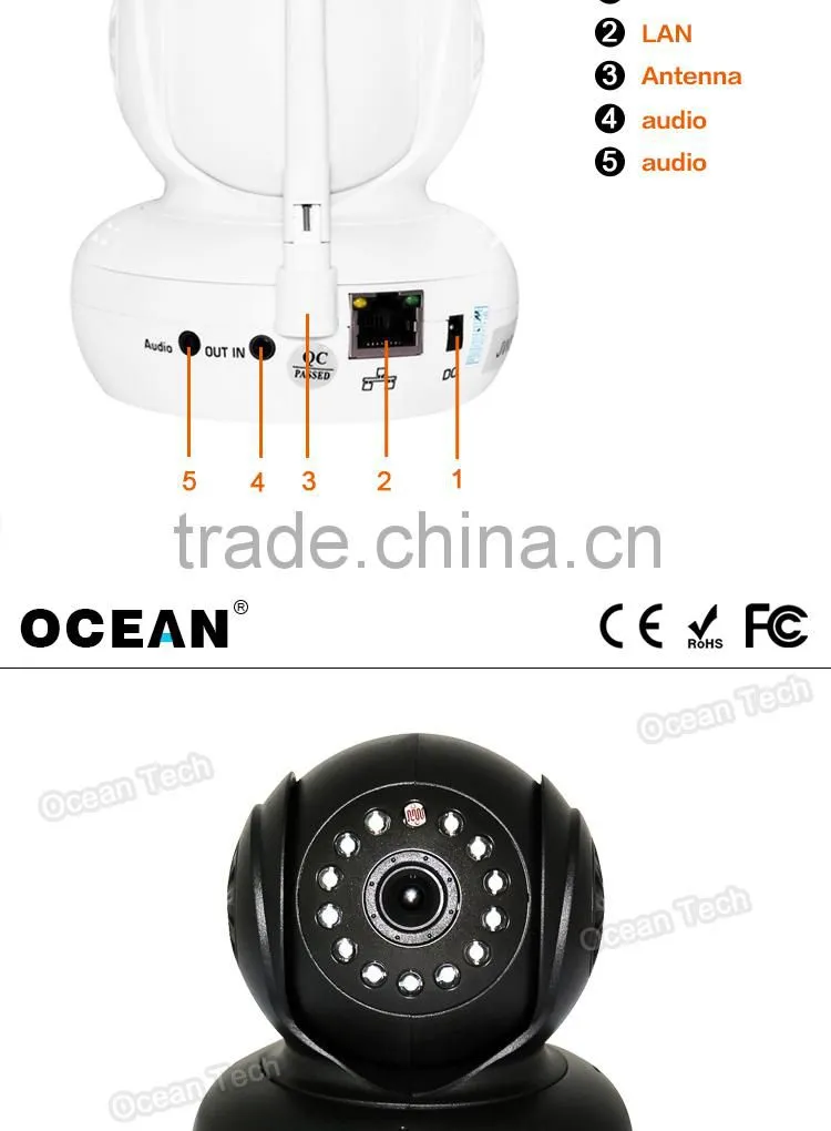 Hot selling Cheapest Low Cost High Quality PT Indoor Wireless Mini JW0004 IP Camera