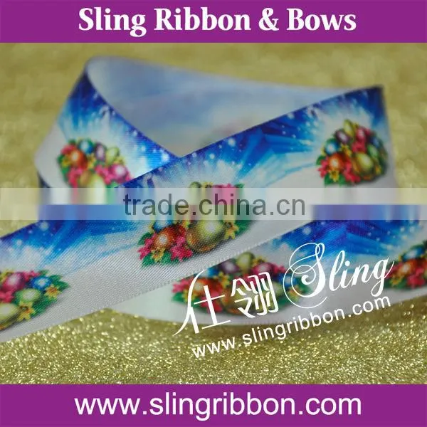 Heat Transfer Satin Ribbon Celebrate It Ribbon Christmas