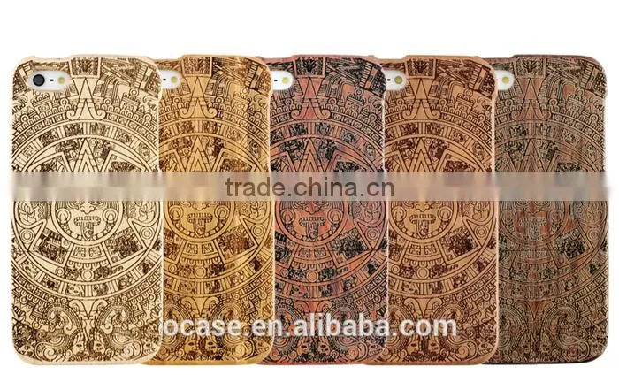 Special Calender Engraving phone case wood cover for IPhone 6/6s/6 plus