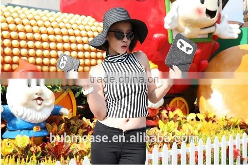 2015 NEW BUBM BLACK TABLET HOT SELLING WOOL 7.9 inch Cute Cartoon Naruto Bag