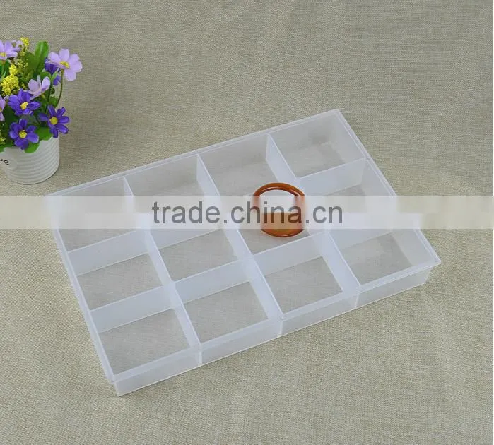 custom with grids acrylic display jewelry box wholesale