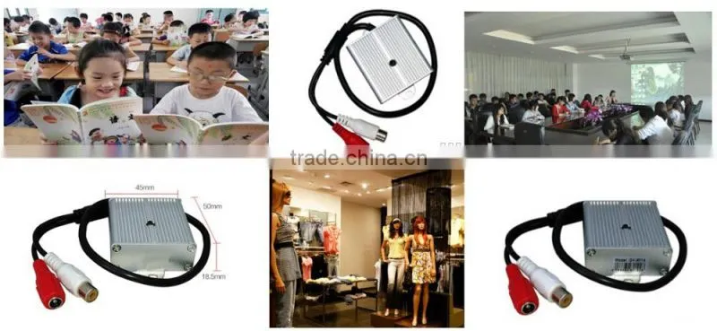 pickup, audio pickup for cctv camera