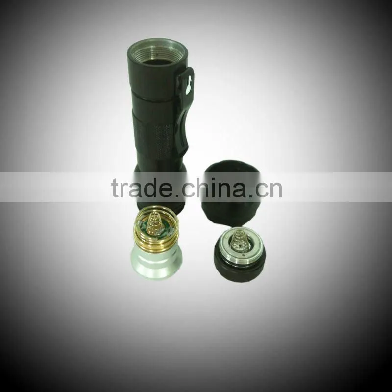 2012 TrustFire high power WF-502B CREE XM-L T6 waterproof 5-mode 1000lm aluminum led flashlight(1*18650)