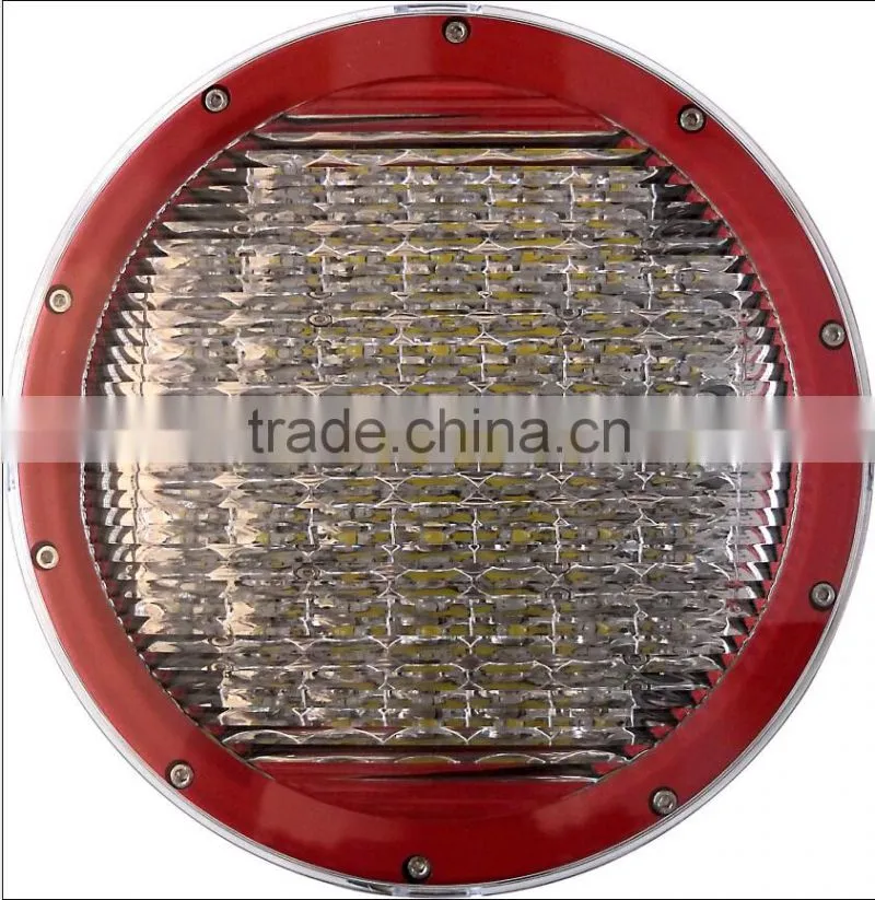 New arrival 10inch 225w led spotlight car accessories, round led 12v car spotlights LH-124