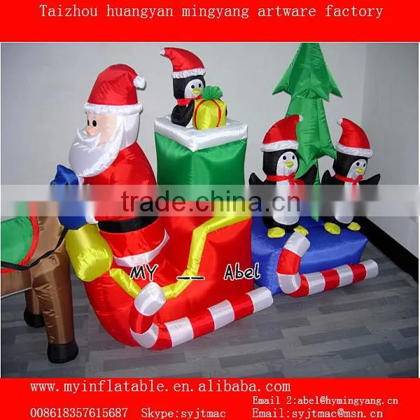 hoiday inflatable santa christmas inflatable